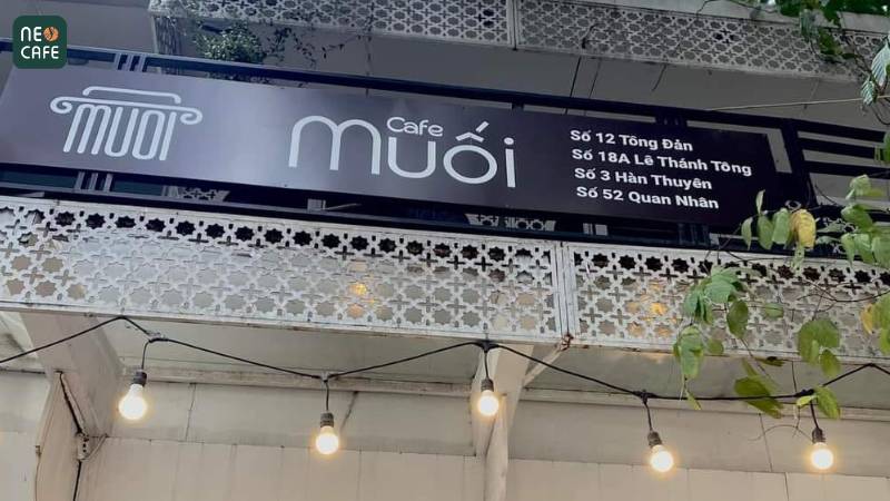 Cafe Muối - một trong những quán cafe muối đầu tiên tại Hà Nội
