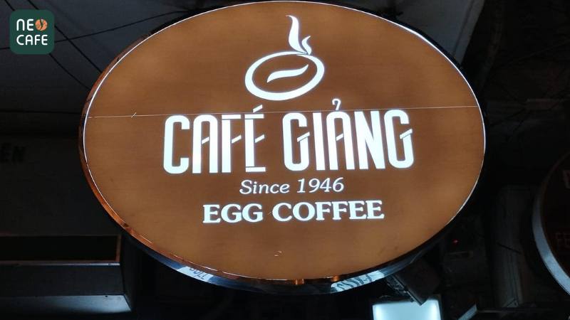 Cafe Giảng - quán cafe trứng lâu đời nhất