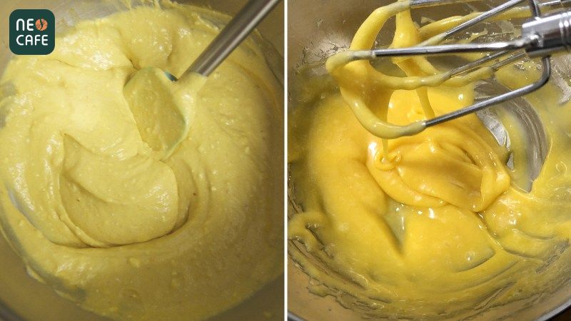 Chế biến kem trứng trong cách làm cà phê kem trứng