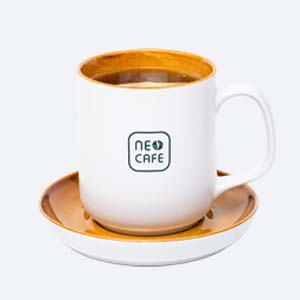 Trà Đào Nóng Neo Cafe